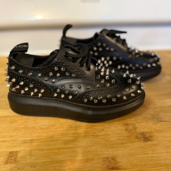 Alexander McQueen Studded Platform Sneaker / Oxford - RARE - Picture 7 of 16